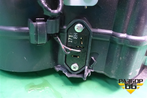 Корпус отопителя (задний) (1166009851) для Mitsubishi Pajero Sport с 1996-2008г