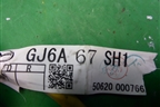 Подушка безопасности боковая шторка правая (седан) (GJ6A67SH1) для Mazda Mazda 6 (GG) с 2002-2007г