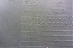 Обшивка двери передней правой под электрику (96649581) для Chevrolet Aveo (T250) с 2005-2011