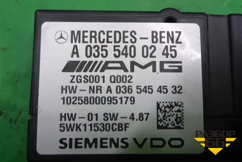 Блок управления топливным насосом (A0355400245) для Mercedes Benz ML-Klass W164 c 2005-2011г