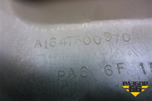 Накладка двери задней левой (на рамку) (A1647300970) для Mercedes Benz ML-Klass W164 c 2005-2011г
