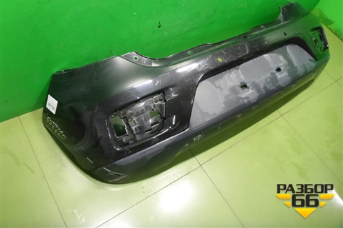 Бампер задний (StepWay под парктроник) (850229678R) для Renault Sandero с 2013-2022г
