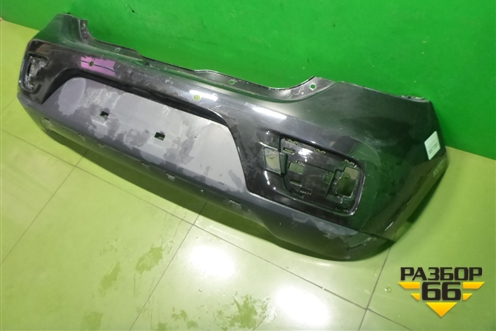 Бампер задний (StepWay под парктроник) (850229678R) для Renault Sandero с 2013-2022г