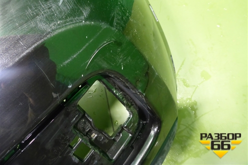 Бампер задний (StepWay под парктроник) (850229678R) для Renault Sandero с 2013-2022г