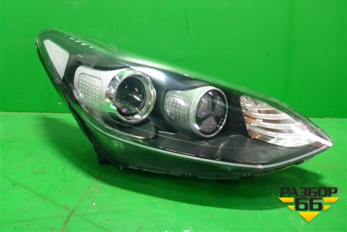 Фара правая (галоген с LED габаритом) (92102F1010) для Kia Sportage с 2016-2022г