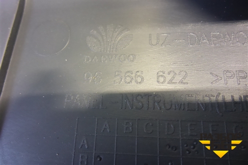 Торпедо не под AIR BAG (96566622) для Daewoo Matiz с 1998-2015г