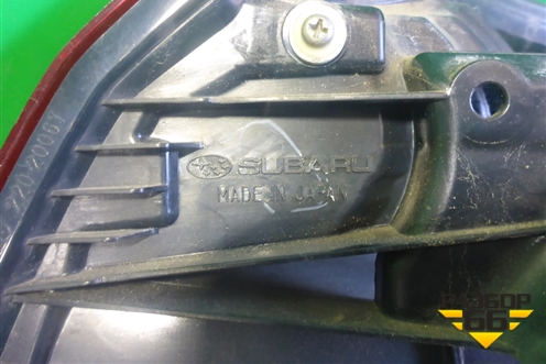 Фонарь задний наружный левый (до 2012г) (84912AJ100) для Subaru Legacy Outback (B14) с 2009-2014г