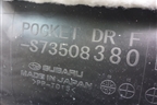 Обшивка двери передней правой под электрику (правый руль) (S73508380) для Subaru Legacy Outback (B14) с 2009-2014г