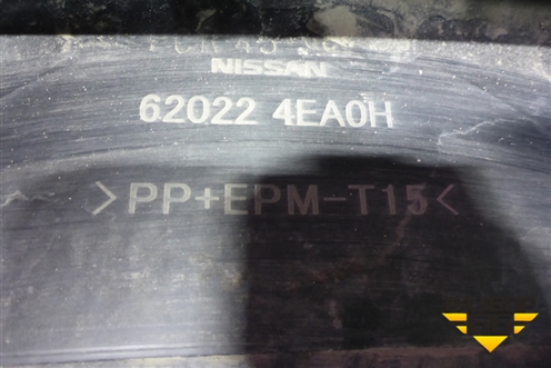 Бампер передний (до 2017г под парктроник и омыватели) (620224EA0H) для Nissan Qashqai (J11E) с 2013г