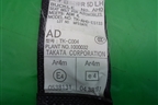 Ремень безопасности задний левый (TKAH0ES133) для Subaru Legacy Outback (B14) с 2009-2014г