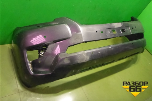 Бампер передний (после 2017г под парктроник и омыватели) (5211960N4) для Toyota Land Cruiser Prado(150) с 2009г (Ленд Крузер Прадо)