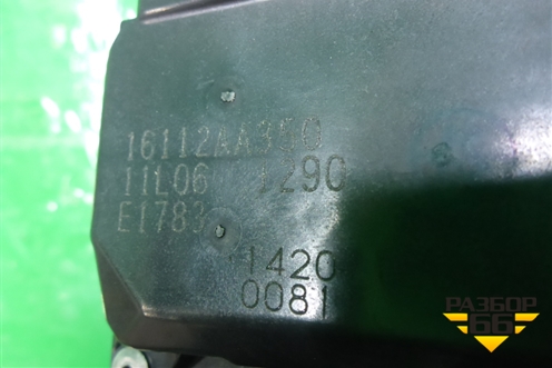 Заслонка дроссельная электрическая (2.5л EJ253) (16112AA350) для Subaru Legacy Outback (B14) с 2009-2014г