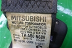 Ремень безопасности задний центральный для Mitsubishi Lancer-9  с 2003-2008г