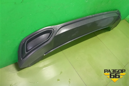 Юбка заднего бампера (6N5807568B) для Volkswagen Polo с 2020г