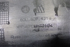 Бампер задний (60U807421B) для Skoda Rapid с 2013г