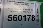 Обшивка двери передней правой под электрику (80922CG000) для Infiniti Infiniti FX35/45 (S50)  с 2002-2009г