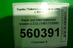 Фара противотуманная правая (после 2015г) (8121048051) для Toyota Land Cruiser (200) с 2008г