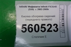 Кнопка обогрева сидений (переднего правого) для Infiniti Infiniti FX35/45 (S50)  с 2002-2009г