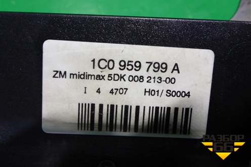 Блок комфорта (1C0959799A) для Skoda Octavia (А4) с 1997-2011г