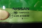 Стекло глухое правое (2019г) (833124EA0A) для Nissan Qashqai (J11E) с 2013г