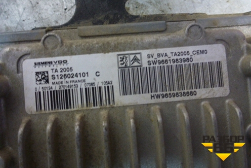 Блок управления АКПП (9661983980) для Citroen C4 Picasso c 2006-2014г
