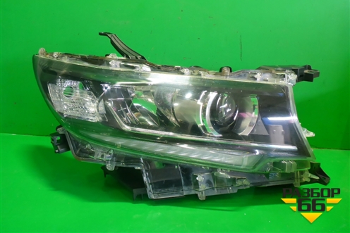 Фара правая (после 2017г LED без блока) (8114560N20) для Toyota Land Cruiser Prado(150) с 2009г