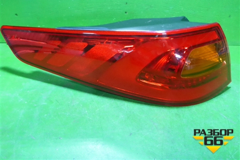 Фонарь задний наружный левый (после 2013г LED) (924012T610) для Kia Optima с 2010-2015г
