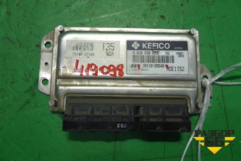 Блок управления двигателем (1.5л G4EC АКПП) (3911026640) для Hyundai Aсcent с 2000г