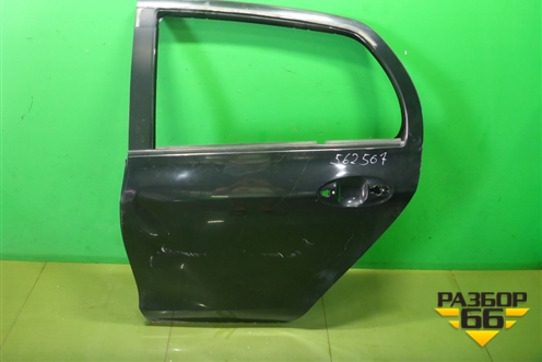 Дверь задняя левая (670040D110) для Toyota Yaris с 2005-2011г