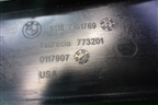Накладка внутренняя (в бардачок) (51167161769) для BMW X5 E70 с 2007-2013г