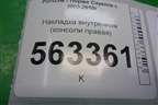 Накладка внутренняя (консоли правая) (7L5858112) для Porsche Cayenne с 2003-2010г