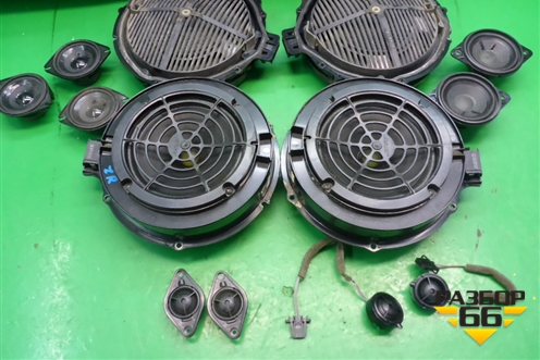 Акустическая система комплект (BOSE) (7L5035403A 7L5035411A 7L5035397B) (7L5035456D) для Porsche Cayenne с 2003-2010г