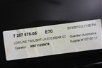 Стекло глухое левое для BMW X5 E70 с 2007-2013г