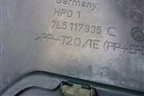 Воздухозаборник интеркулера левый (7L5117335) для Porsche Cayenne с 2003-2010г