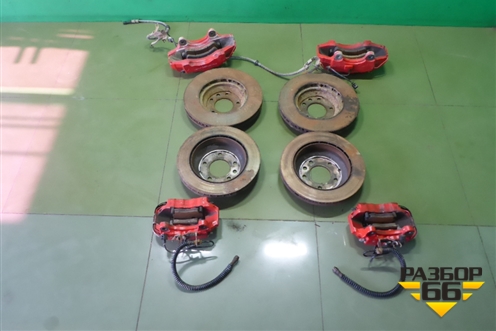 Комплект тормозной системы (Brembo Z18) для Porsche Cayenne с 2003-2010г