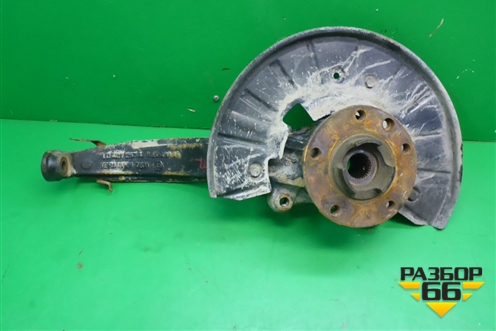 Кулак поворотный передний левый (7L0407257A) для Porsche Cayenne с 2003-2010г