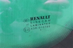 Стекло лобовое (с обогревом 2018г) для Renault Sandero с 2013-2022г