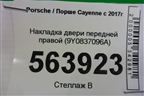 Накладка двери передней правой (9Y0837096A) для Porsche Cayenne с 2017г
