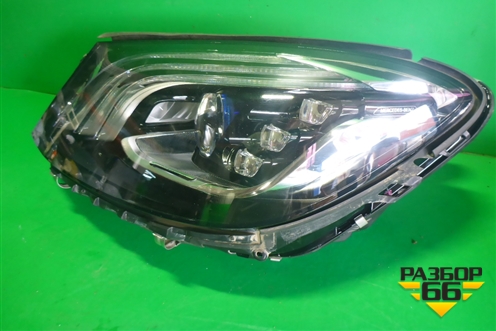 Фара левая (после 2017г Multibeam Led без блоков) (A2229068705) для Mercedes Benz S-Klass W222 с 2013-2020г