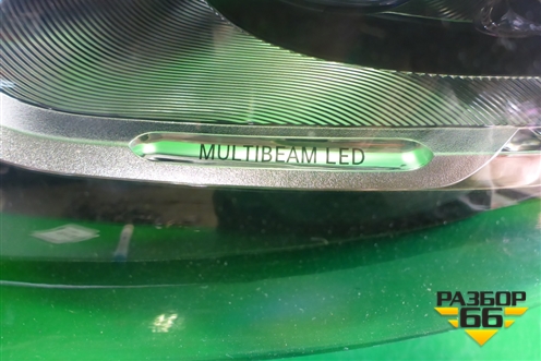 Фара левая (после 2017г Multibeam Led без блоков) (A2229068705) для Mercedes Benz S-Klass W222 с 2013-2020г