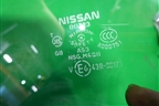 Стекло двери задней правой для Nissan Murano (Z51) с 2007-2015г
