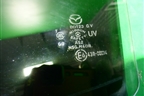 Стекло двери задней левой для Mazda CX 7 с 2006-2012г