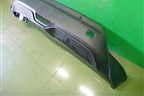 Юбка заднего бампера (под парктроник) (52453F4010) для Toyota C-HR с 2016г
