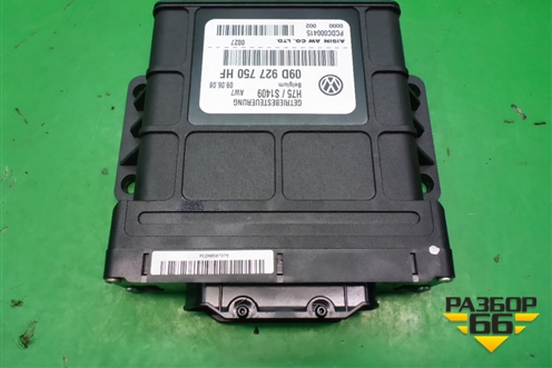 Блок управления АКПП (4.2л BAR) (09D927750HF) для Volkswagen Touareg c 2002-2010г
