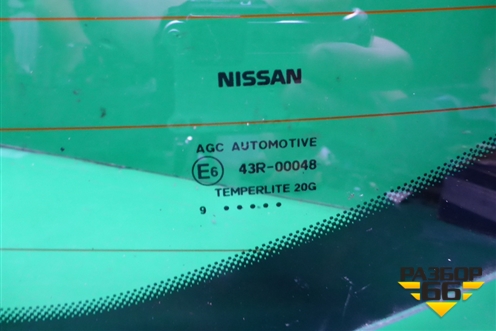 Стекло двери багажника (2019г) для Nissan Qashqai (J11E) с 2013г