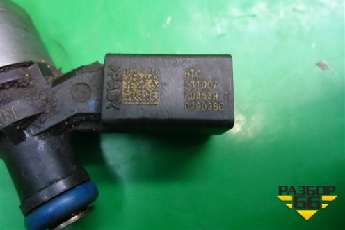 Форсунка инжекторная электрическая (4.2л BAR) для Volkswagen Touareg c 2002-2010г