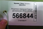 Решетка в передний бампер центральная (865612E000) для Hyundai Tucson с 2004-2010г