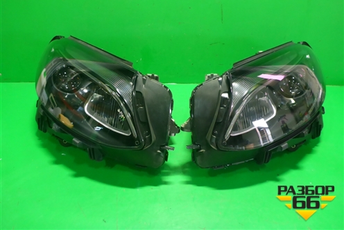 Фара L+R комплект (до 2019г Led без блоков Black Edition) (A2539065101 A2539065201) (A2539065101A253 для Mercedes Benz GLC-Klass X253  с 2015г (A2539065101A2539065201)