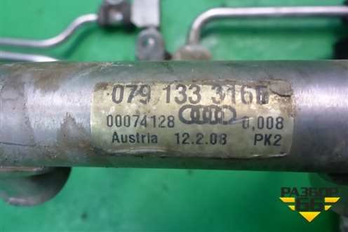 Рейка топливная рампа (в сборе 4.2л BAR) (079133316E) для Volkswagen Touareg c 2002-2010г