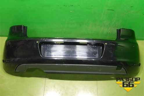 Бампер задний (под парктроник) (5K6807421) для Volkswagen Golf VI с 2009-2012г
